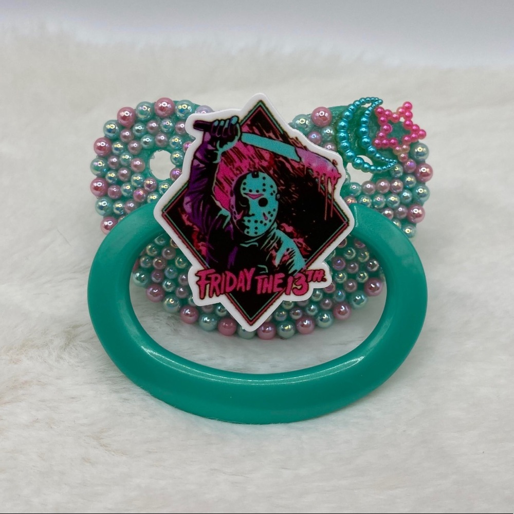Friday the 13th adult pacifier